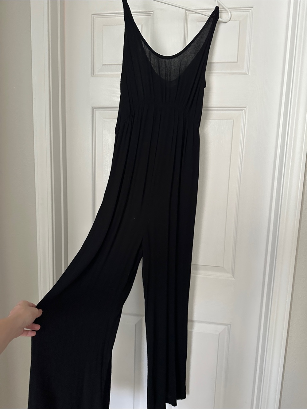 ASOS Maternity Black Wide-Leg Jumpsuit